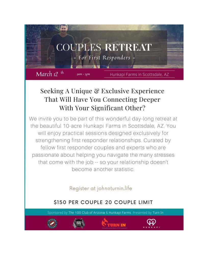 Turn In Couples Retreat March 12 2022