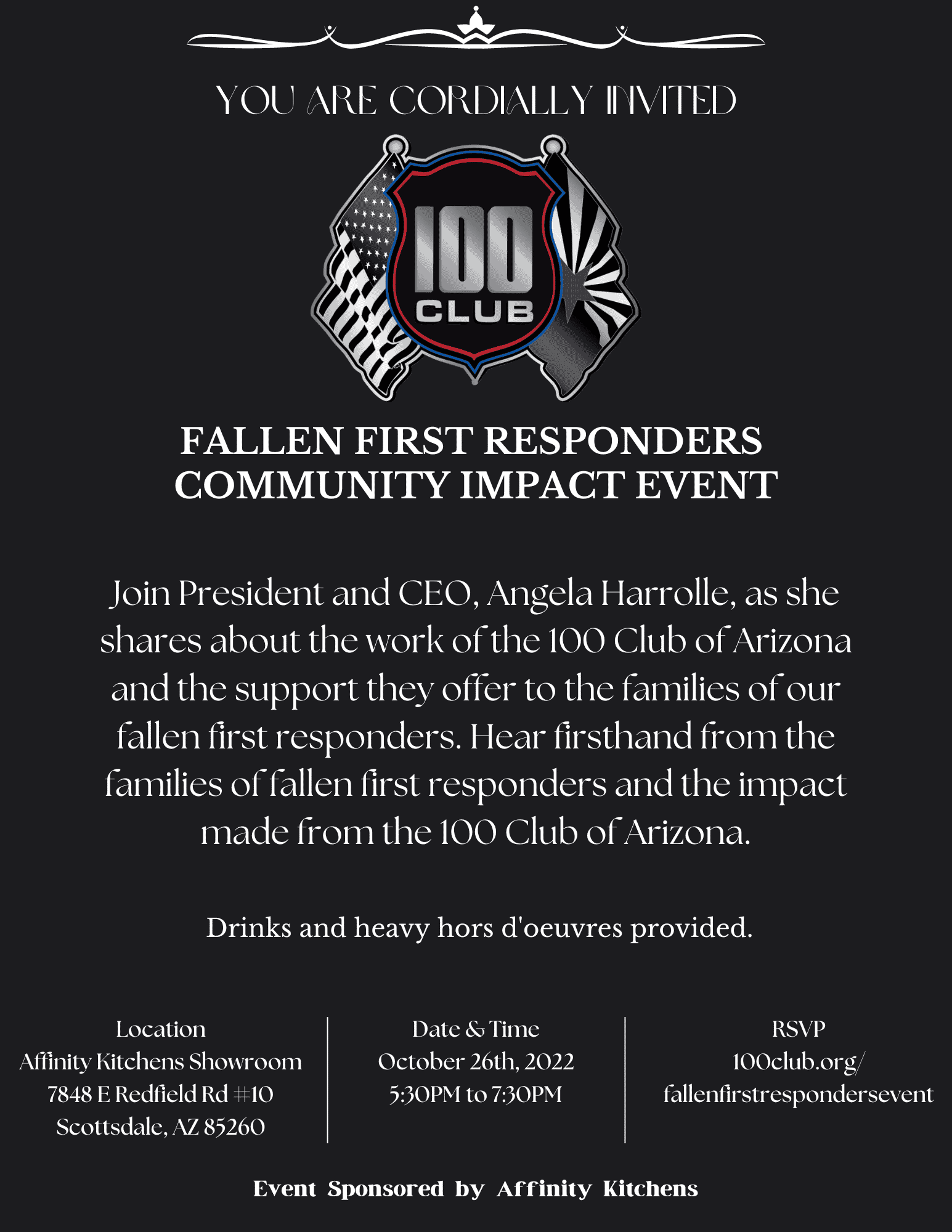 Fallen First Responders Community Impact Event Invite