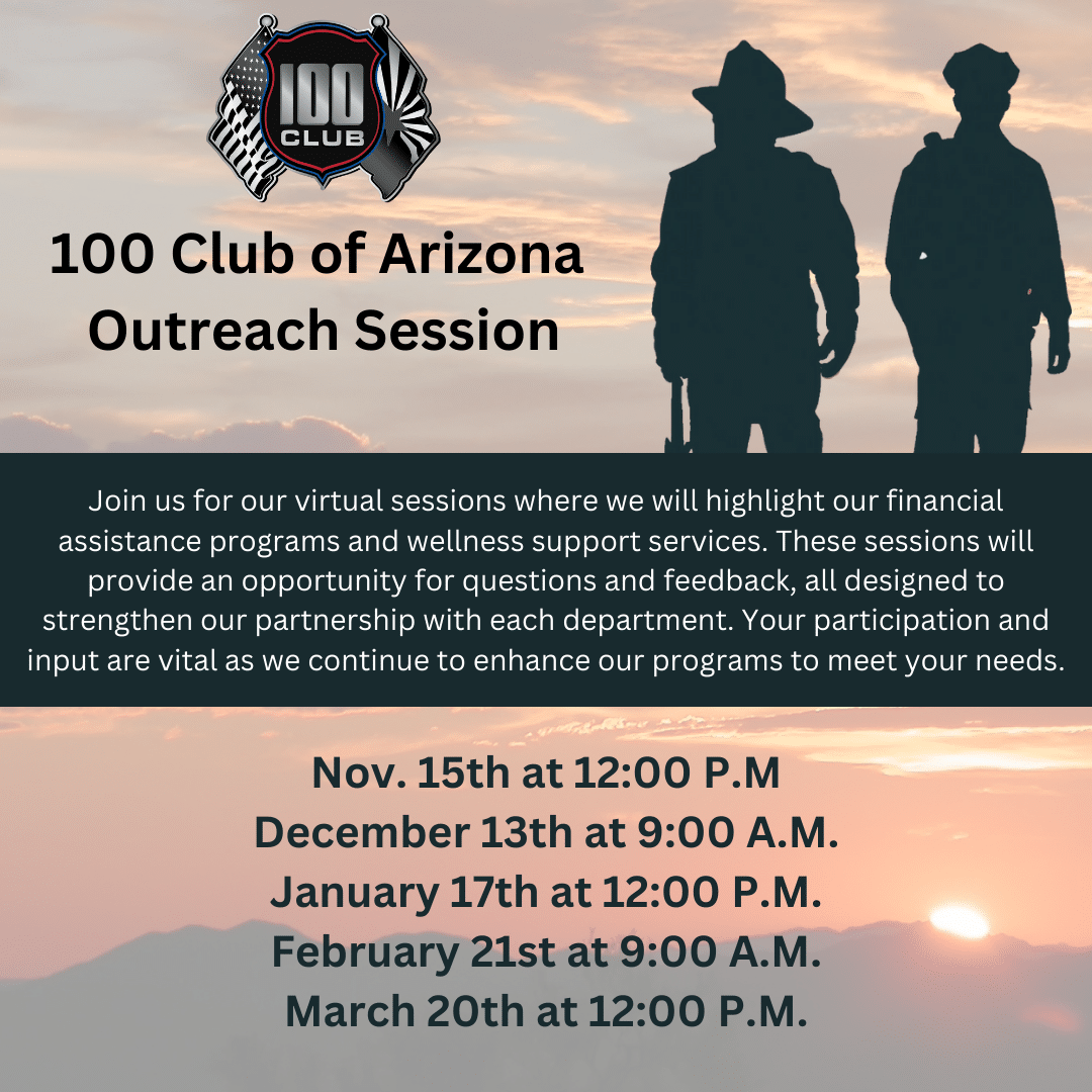 100 Club Of Arizona Outreach Session (3)