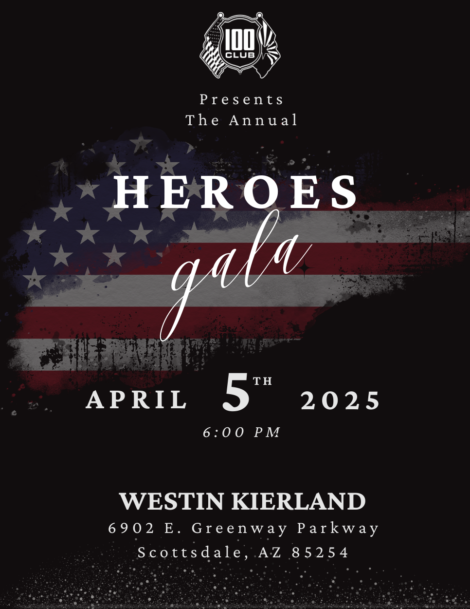 100Club 2025 Heroes Gala