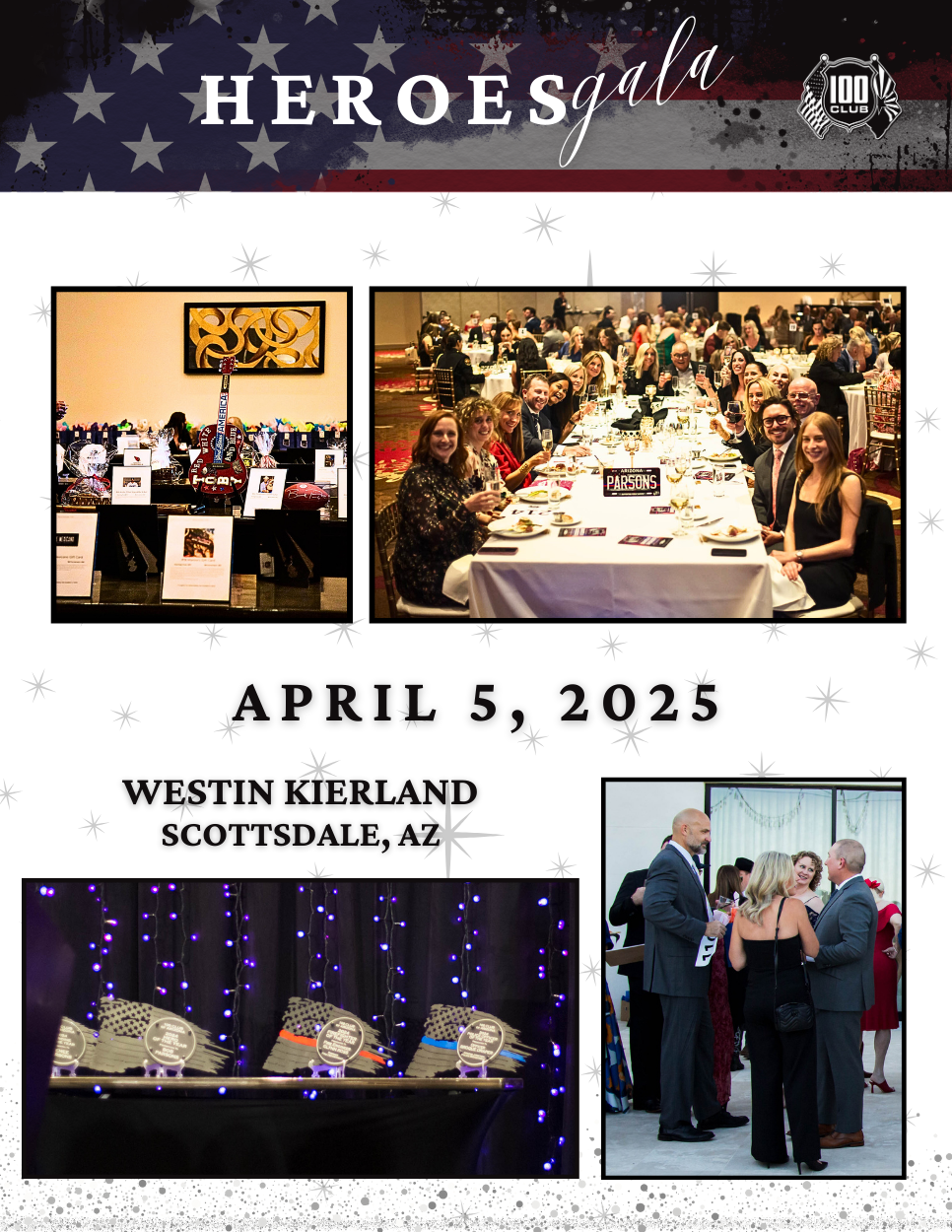 100Club 2025 Heroes Gala