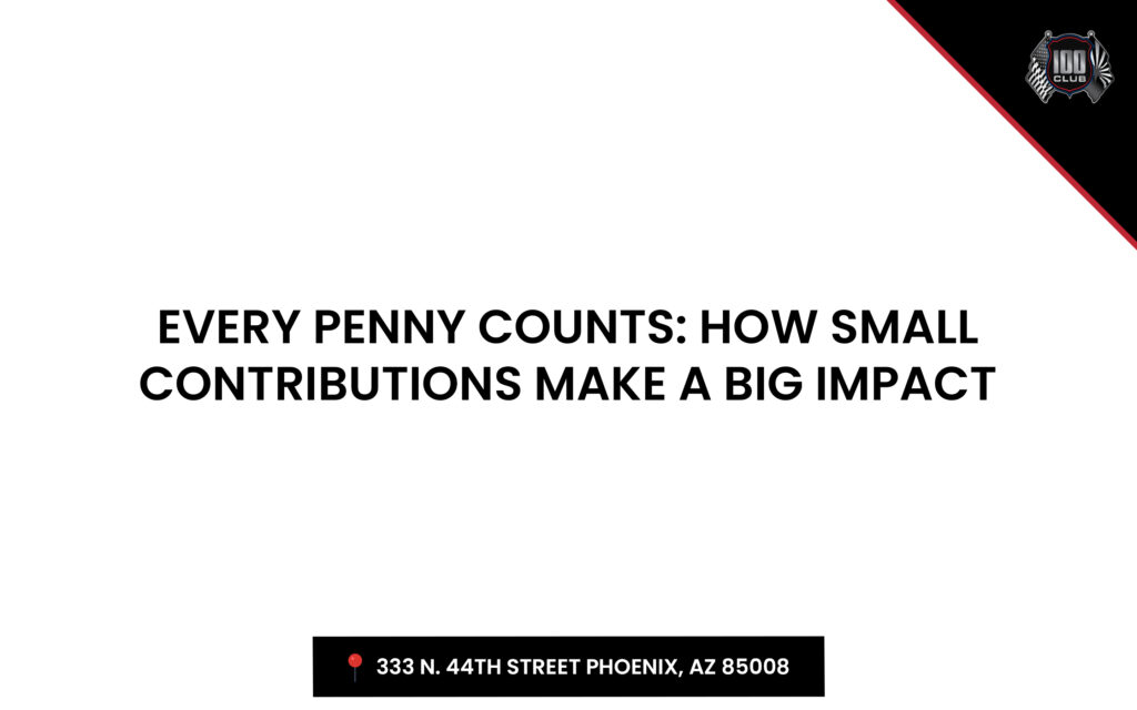 How small contributions make a big impact